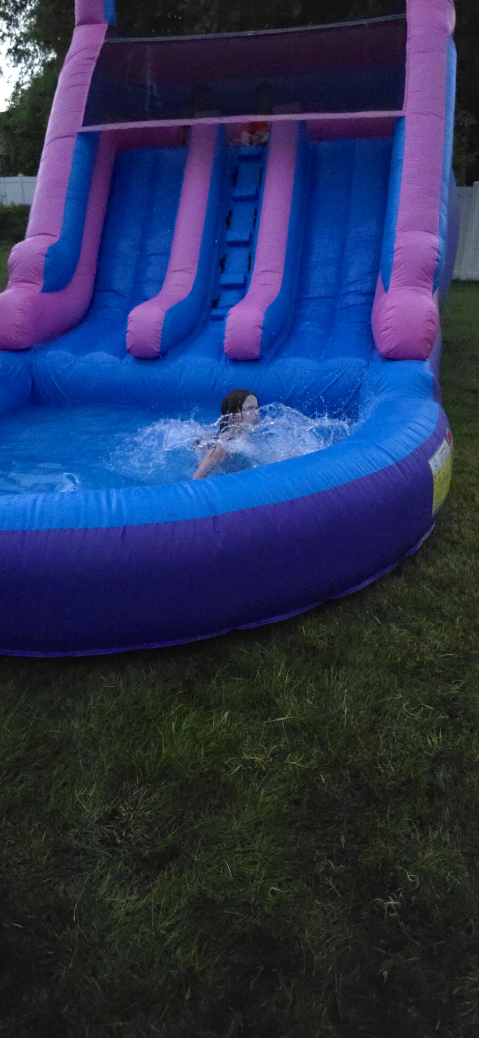 Testing Abby’s Waterslide