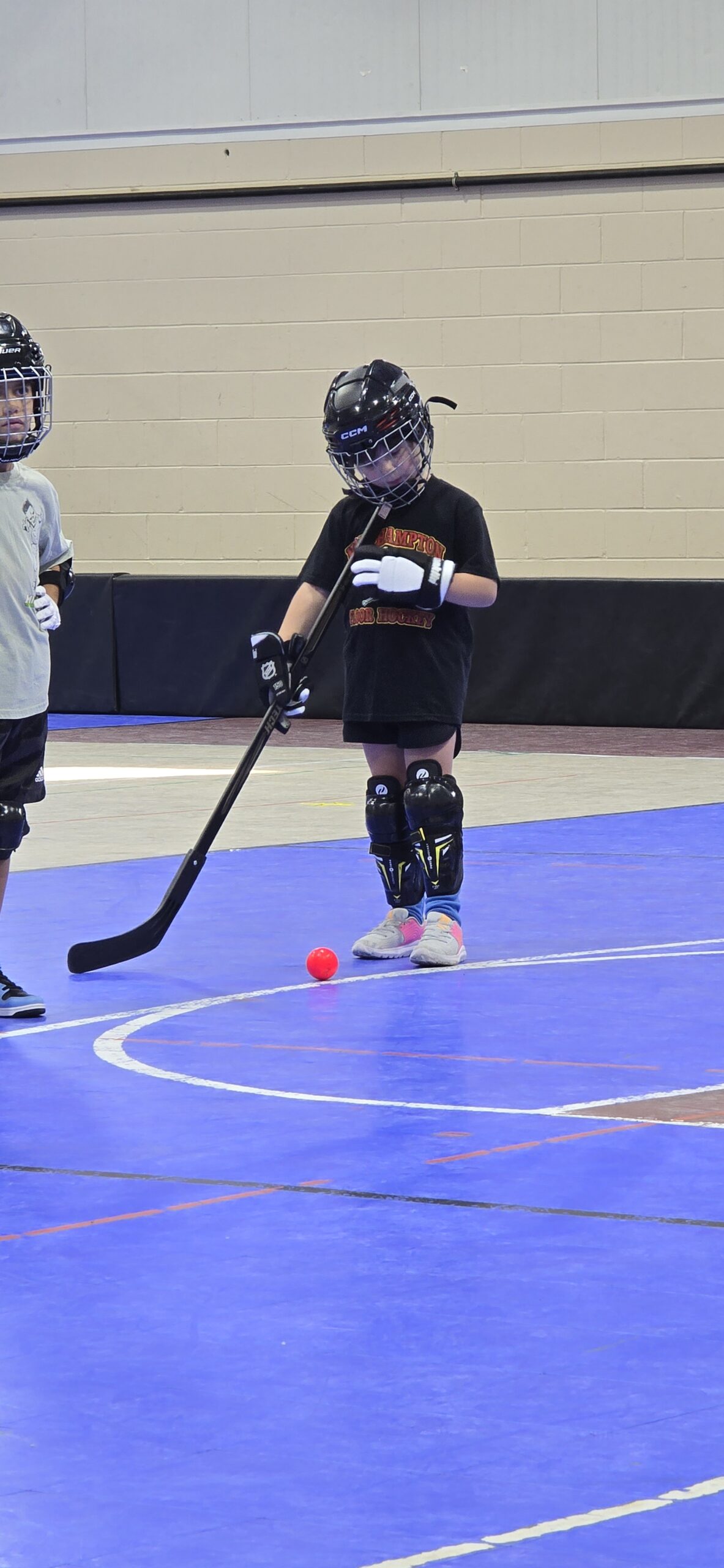 My first hockey shot!